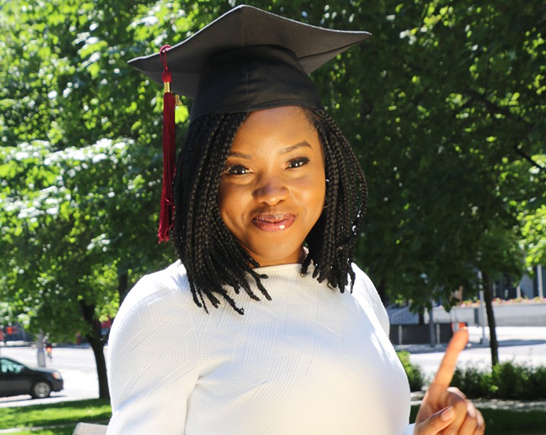 ‘I’m excited to be able to experience crossing the stage’