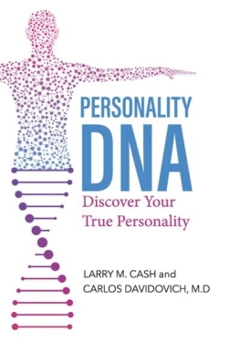 book cover with illustration of human that blends into DNA strip