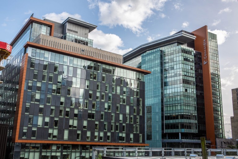 Exterior of the Guy-De Maisonneuve (GM) Building on Concordia University's Sir George Williams Campus