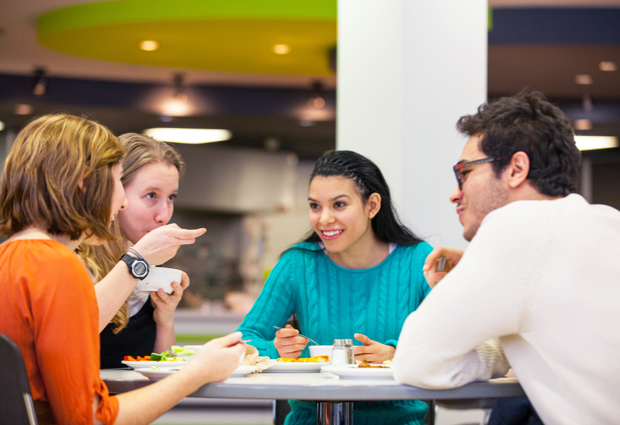 Every day you can enjoy the all-you-care-to-eat service offered at the Buzz Dining Hall. Every day you can enjoy the all-you-care-to-eat service offered at the Buzz Dining Hall.