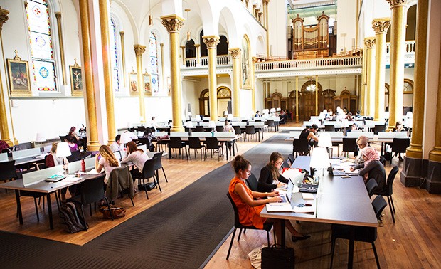 The Grey Nuns Reading Room | Photo by Concordia University The Grey Nuns Reading Room | Photo by Concordia University