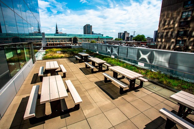 The MB Terrace is scheduled to open to Concordia students this September The MB Terrace is scheduled to open to Concordia students this September