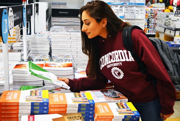 Old or new? printed or digital? Check out Concordia's many textbook options. | Photo by Stefan Guntermann