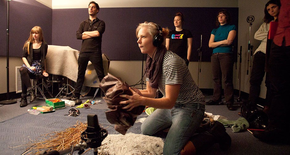 Foley recording class Foley recording class