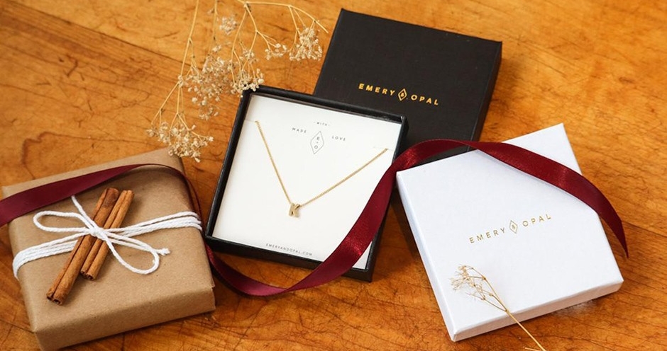 Personalized initial and pearl necklace: starting at $45.60