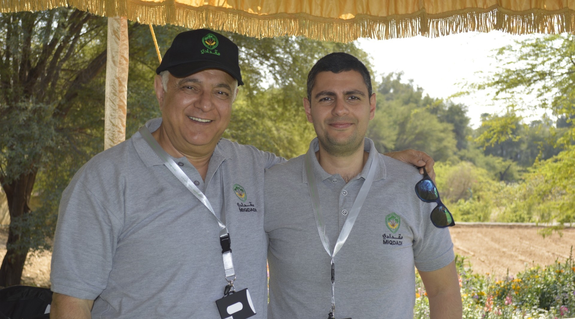 Mustafa (left) and Omar Miqdadi