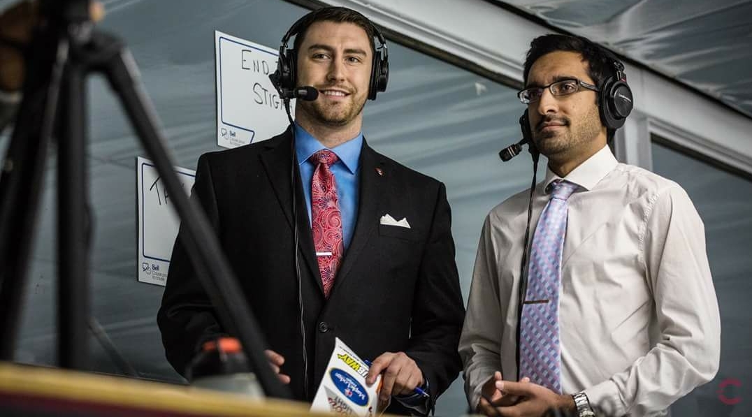 Andrew Barlett and Salim Valji Andrew Barlett and Salim Valji reporting for the Stingers