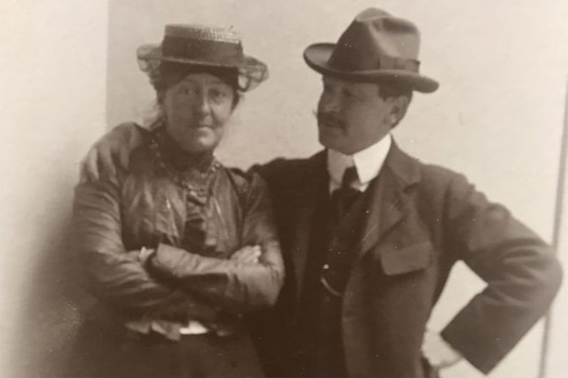 Carolina Benedicks-Bruce and William Blair Bruce