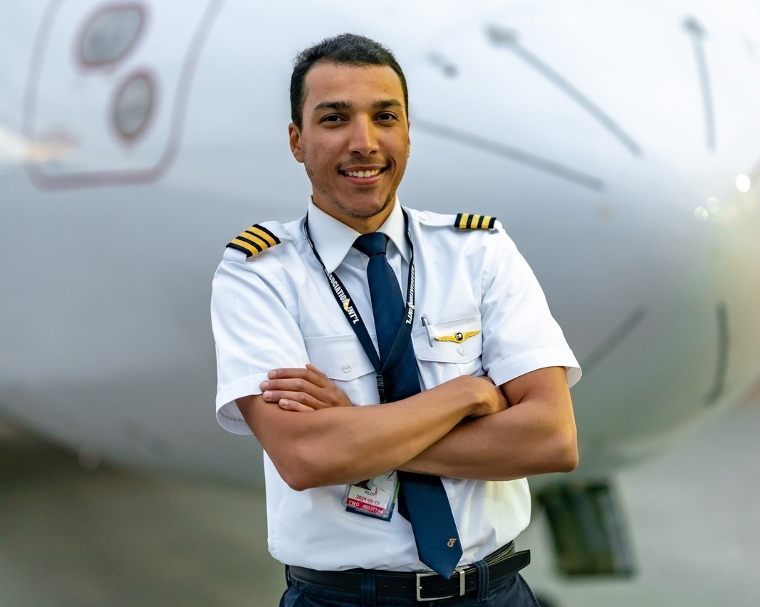Engineering grad lives his aviation childhood dream