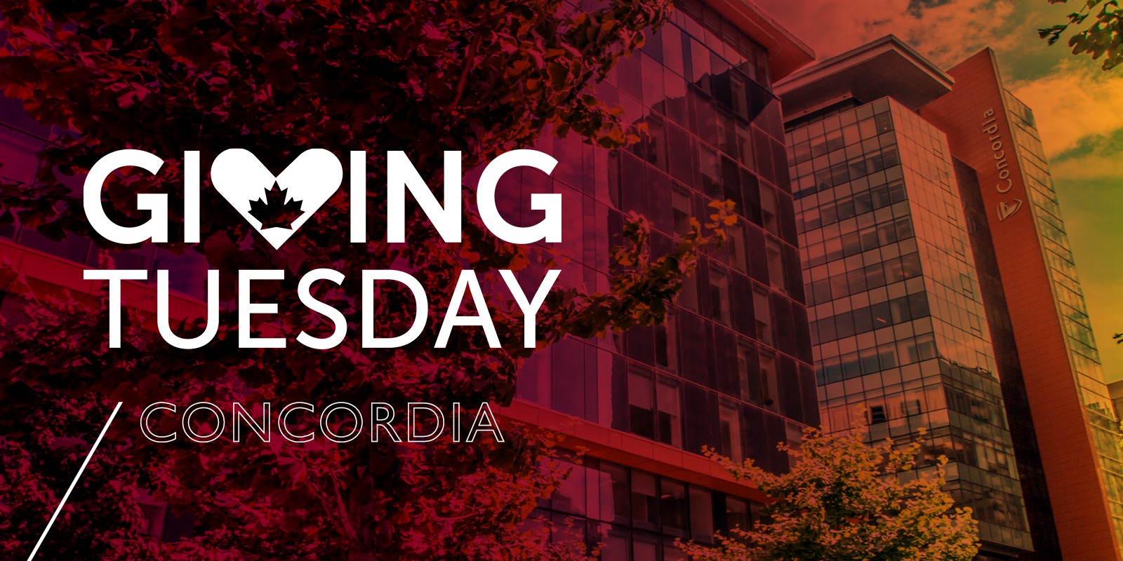 Giving Tuesday 2021 Exterior view of the downtown campus