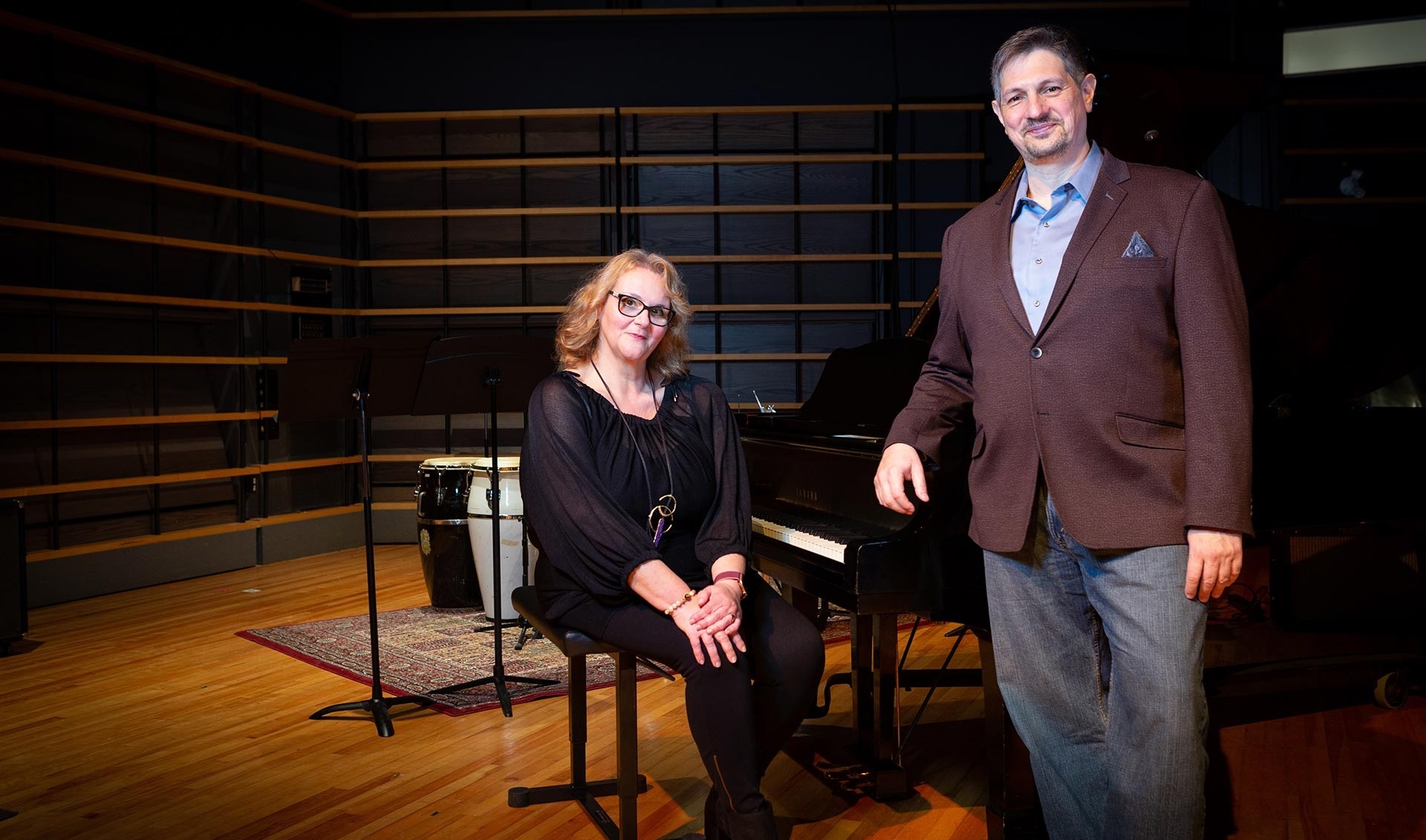 Maria Diamantis and tenor Dimitris Ilias