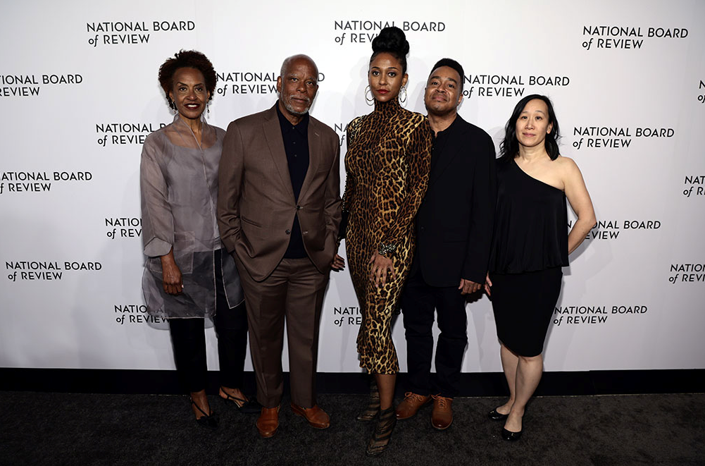Jacyln Lee and team at National Board of Review Gala