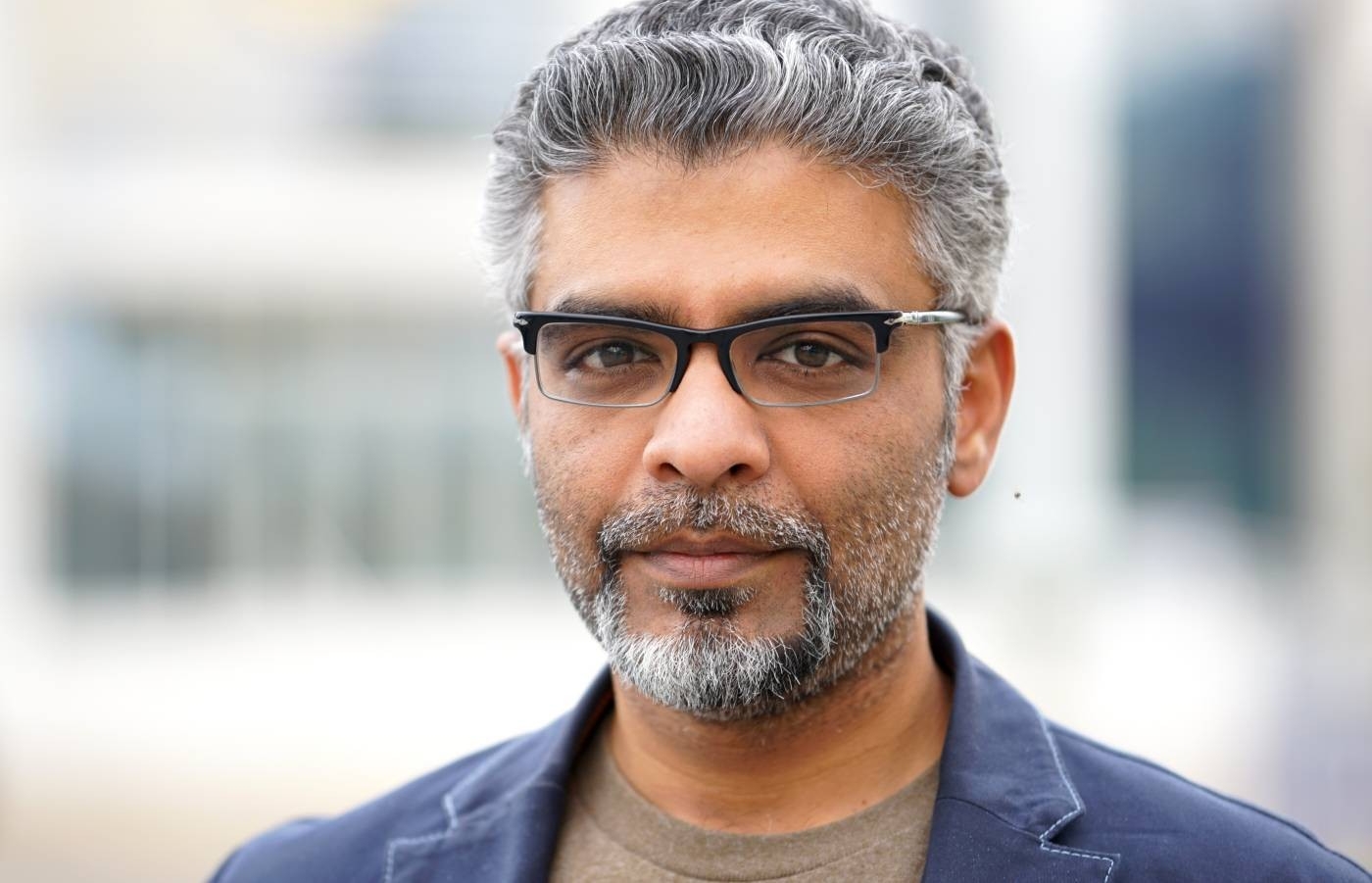 Yasir Khan Portrait of man wearing glasses