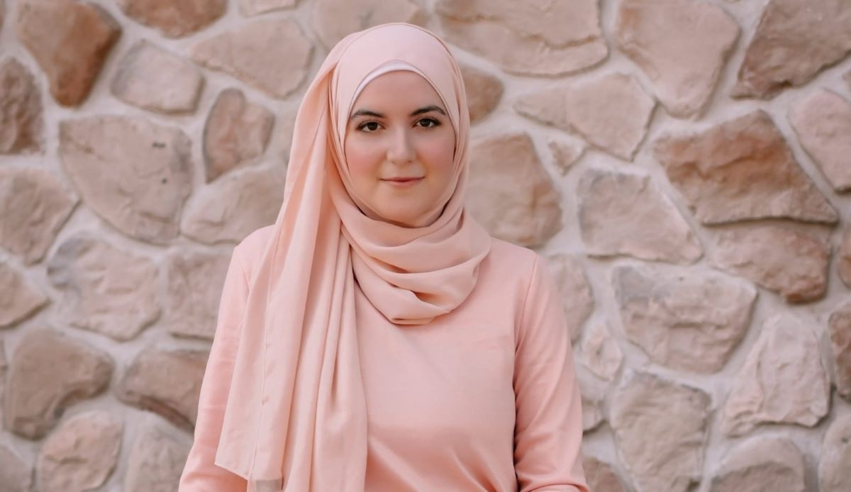 Woman wearing a hijab