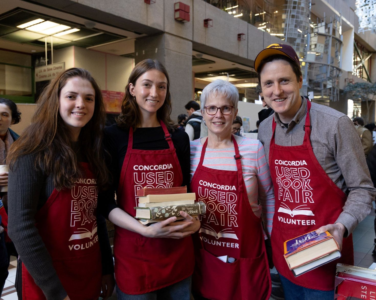 Another bestseller: Volunteers raise $43,635 for Concordia students!