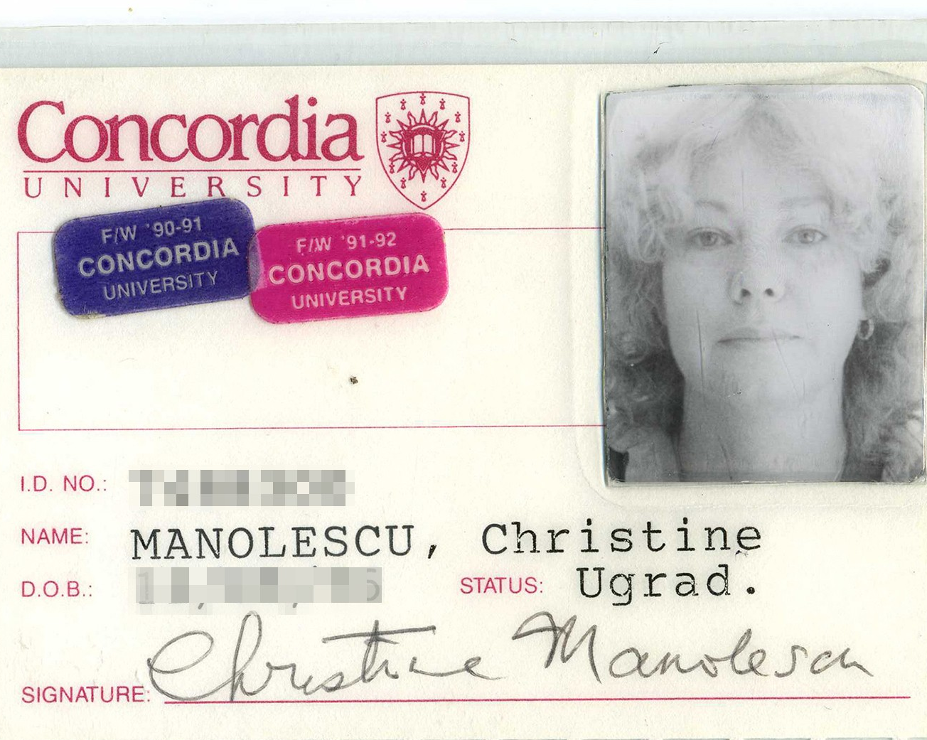 Teaching and English grad Christina Manolescu credits Concordia with a lifetime of learning 
