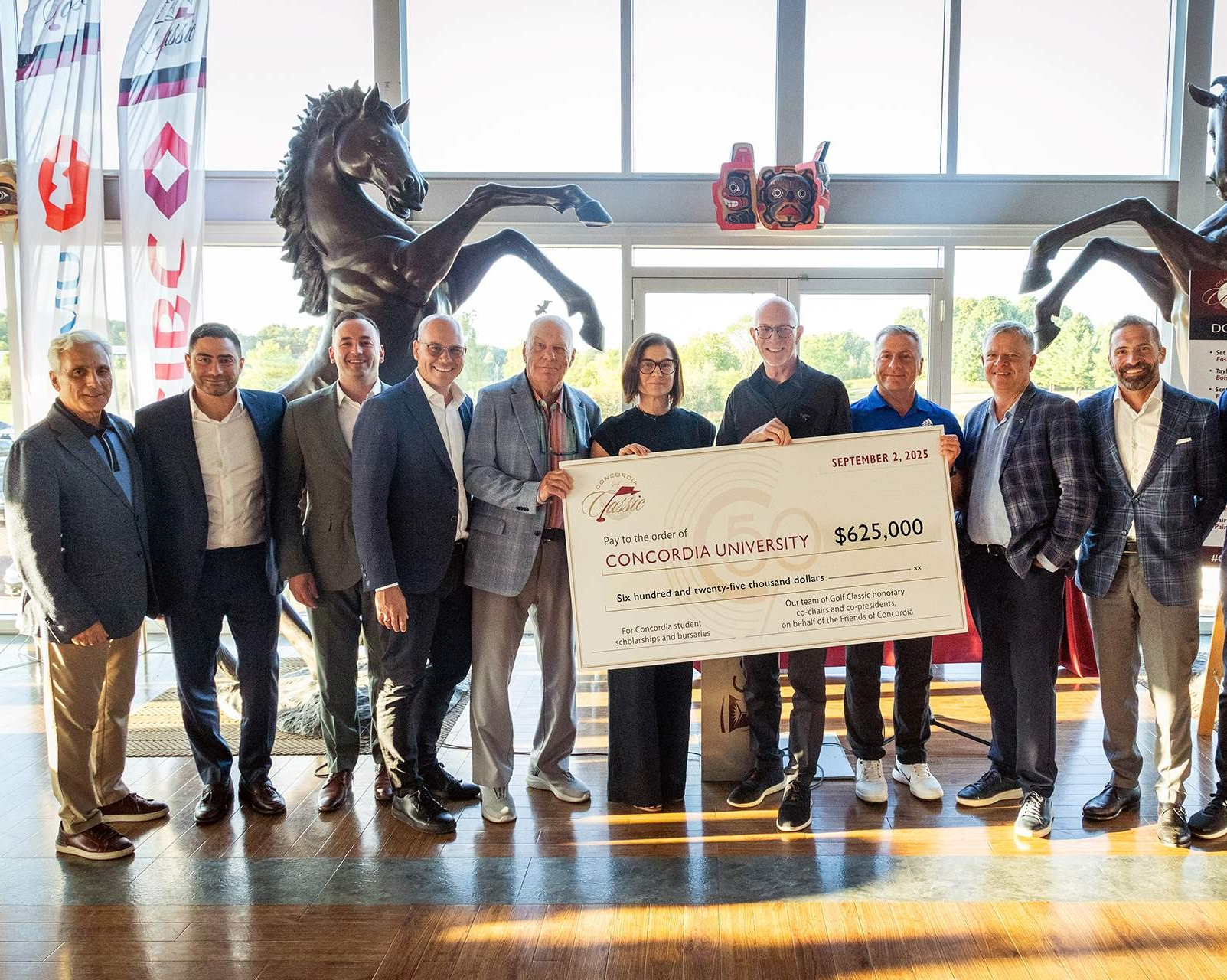 Golf Classic swings big with record $625,000 for Concordia students