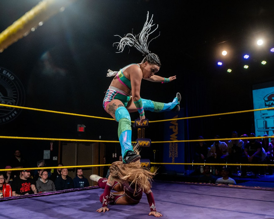 After making history in Montreal wrestling, Kristara Napier-Davies wants more women to follow