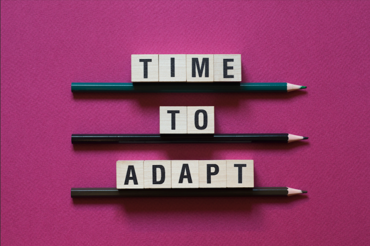 Time to adapt pens with text time to adapt
