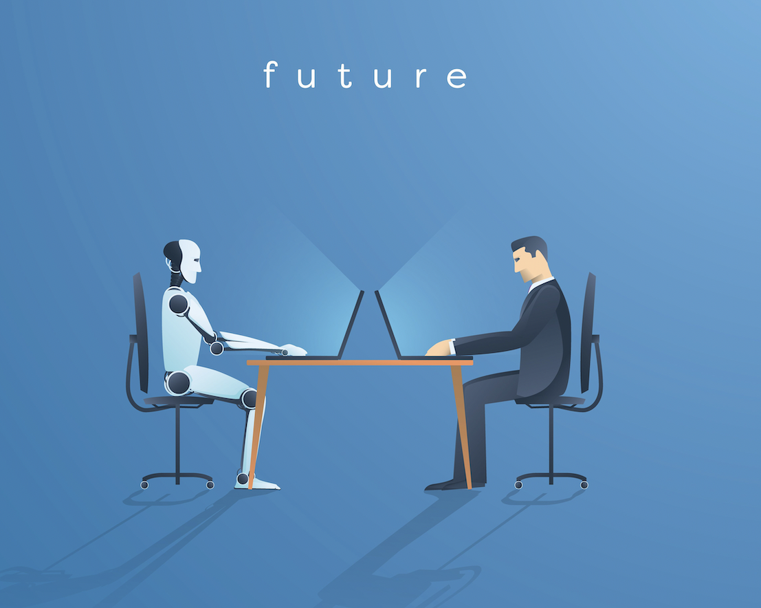Working in the future: collaborating rather than competing with AI