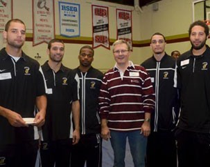 A president's welcome for Stingers