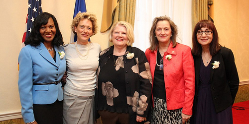 Gwen Tolbart, Joyce Napier, Linda Kay, Marie Claire Morin and Barbara Hines