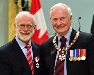 Bernard Lucht invested into Order of Canada