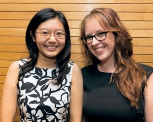 Yuan Hao Wang and Amanda Curren