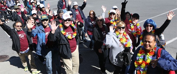 Faculty, staff, students and alumni Shuffle to raise funds for financial aid and scholarships for Concordia students. 