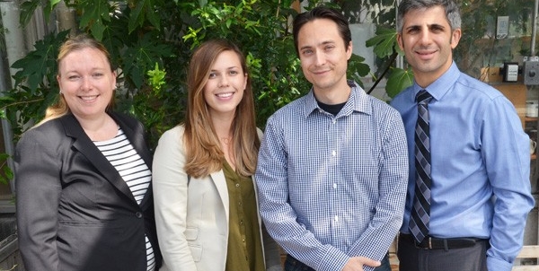 Chantal Forgues, Mikayla Wujec, Pietro Gasparini and Dominique Croteau