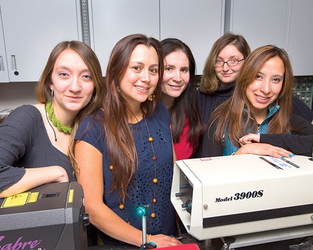 Team members of Concordia’s Lanthanide Research Group Team members of Concordia’s Lanthanide Research Group