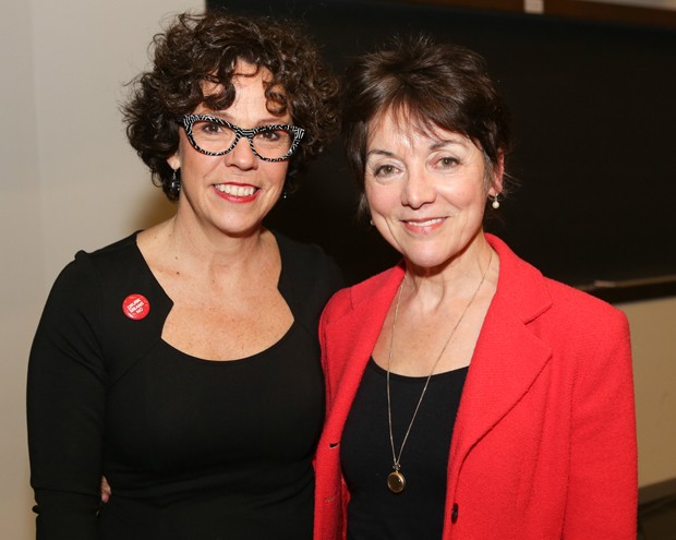 Sue Montgomery and Francine Pelletier Sue Montgomery and Francine Pelletier