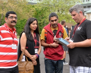 Parents Welcome Reception on the Grey Nuns grounds