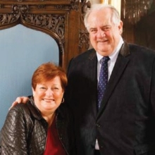 Pierrette Sévigny and her husband Richard McConomy