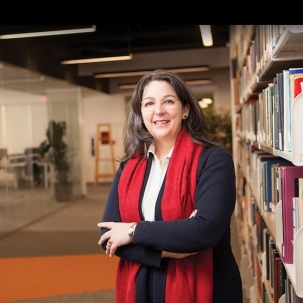 University Librarian Guylaine Beaudry