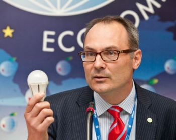 Adam Koniuszewski	 speaks at the Krynica Economic Forum in September 2015