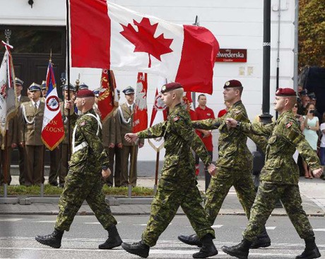 Marching for vets at Shuffle 27