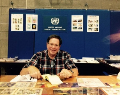 Mike Cohene at Seattle Philatelic Exhibition in 2015