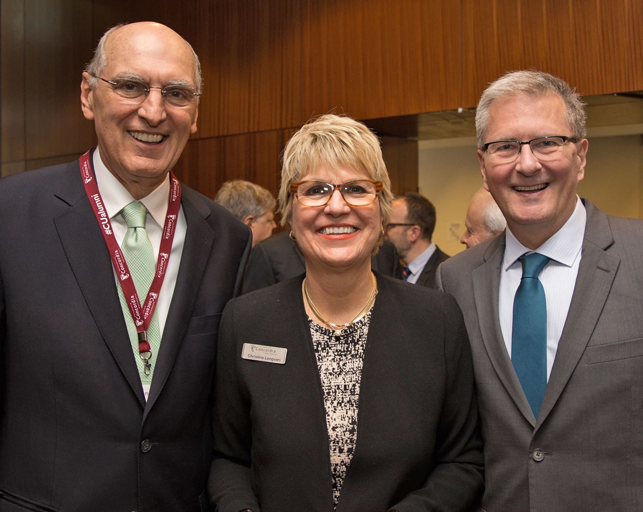 George F. Lengvari, Christine Lengvari, Alan Shepard