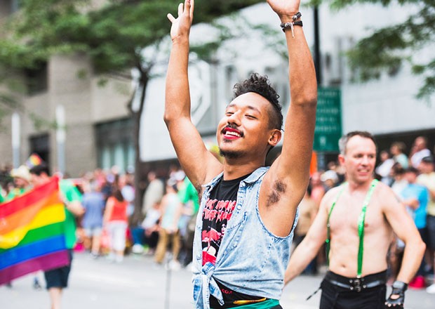 Concordians at the 2017 Fierté Canada Pride Montréal