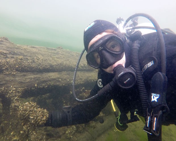 Discovery in a steamboat graveyard