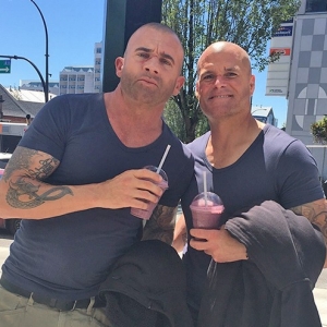 Dominic Purcell and John MacDonald