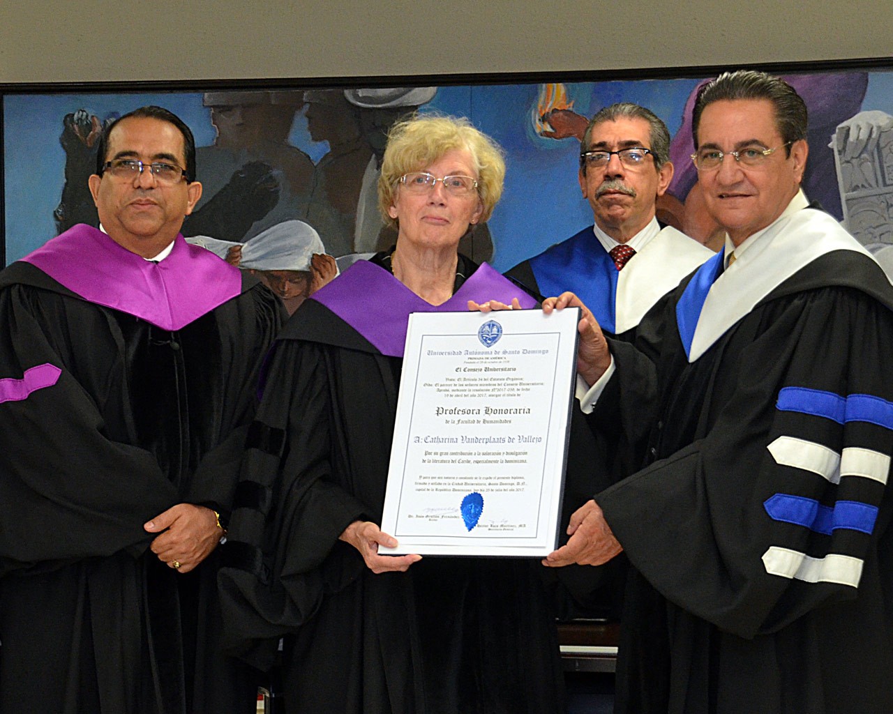 Concordia graduate and distinguished professor emeritus Catherine Vallejo receives honorary professorship 