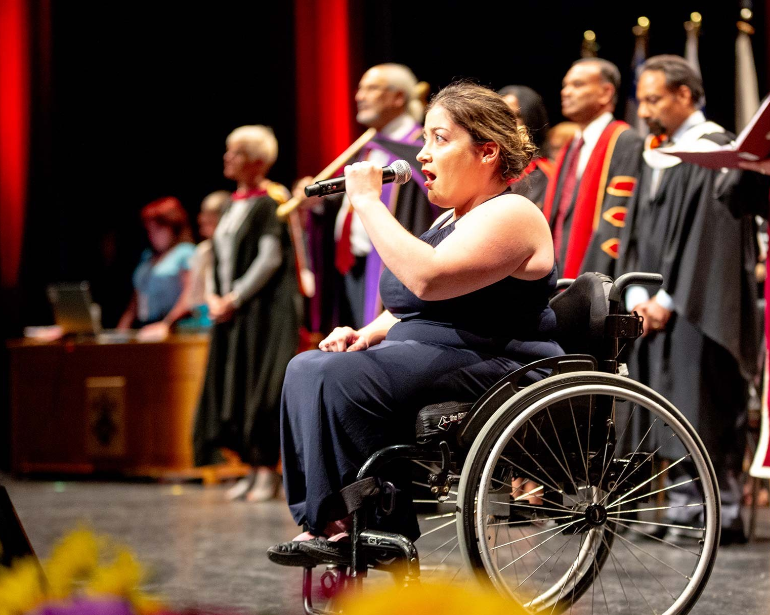 Mezzo-soprano Colleen Bartley’s voice knows no boundaries despite her disabilities