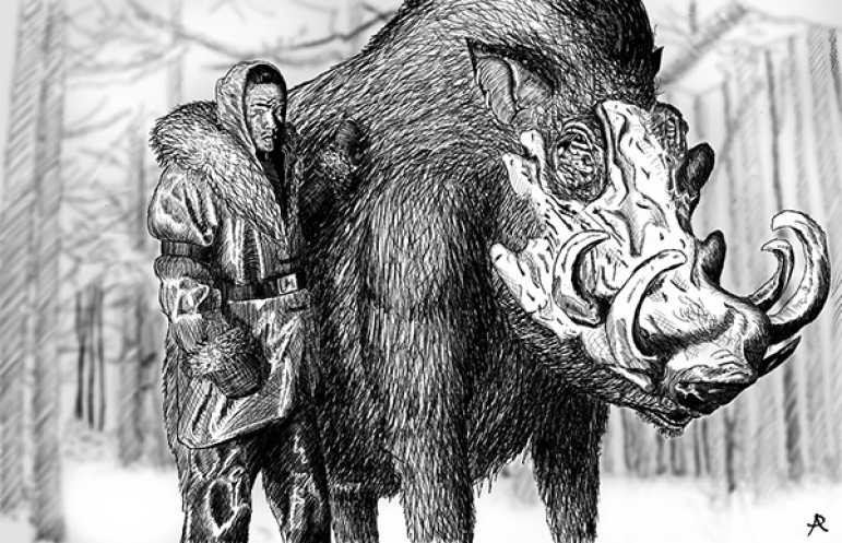 Drawing by Alex Yap-Dubois