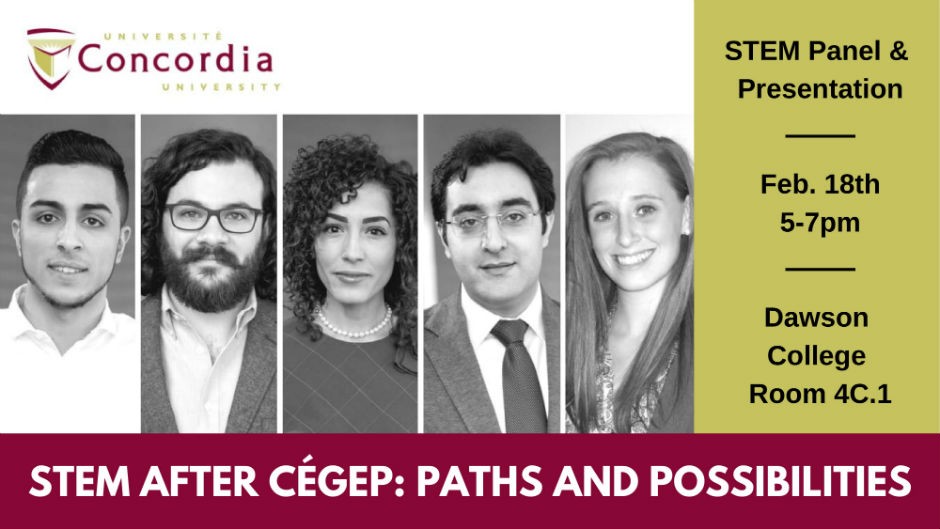STEM after Cegep: Paths and Possibilities