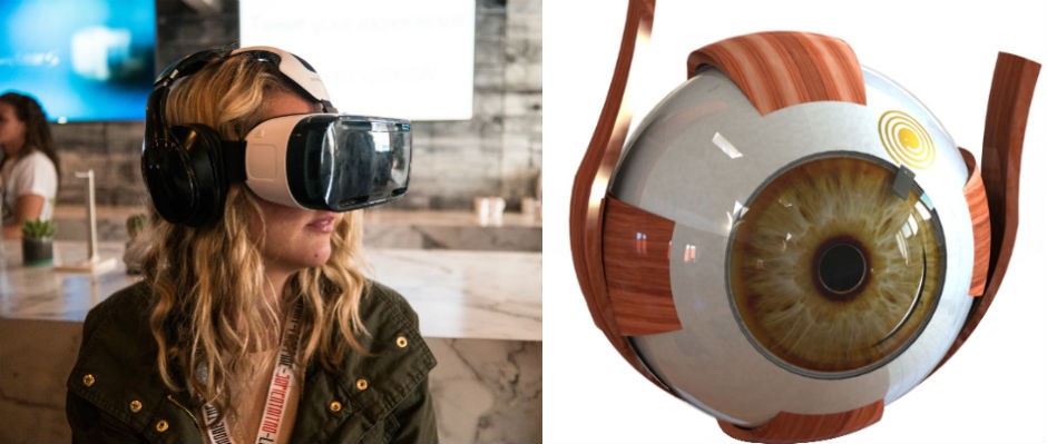 Virtual reality for eye care