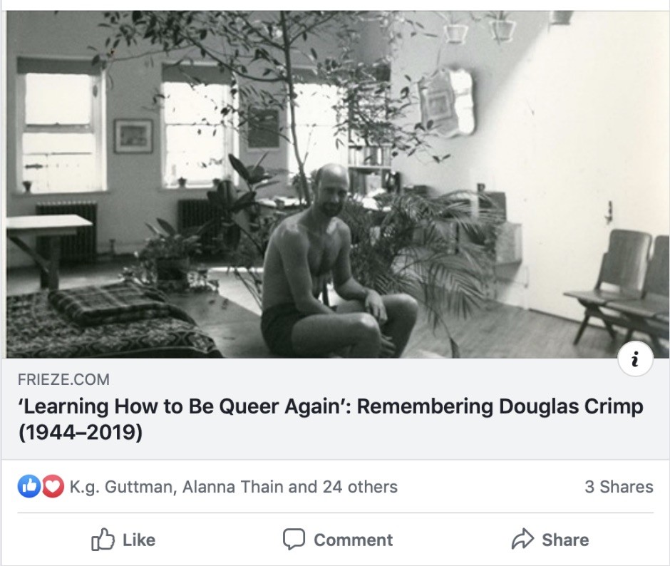 Remembering Douglas Crisp