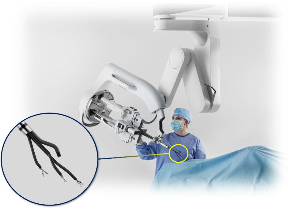 Da Vinci SP surgical robot | Photo by Intuitive Surgical Inc.