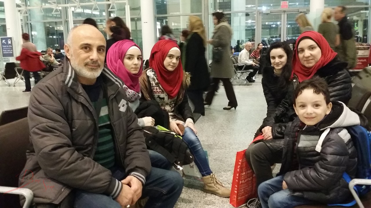 First_Syrian_Refugee_Family -November-2015